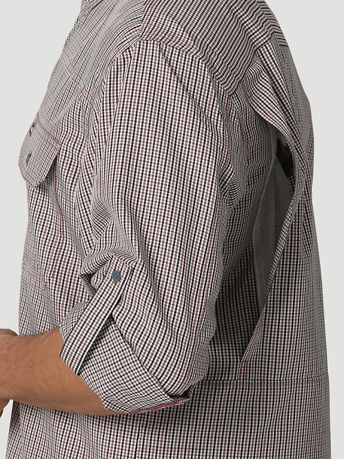 Clothing Baby Blue (112324872) Men Wrangler George Strait Short Sleeve Button Down One Pocket Print Shirt 8V2H300