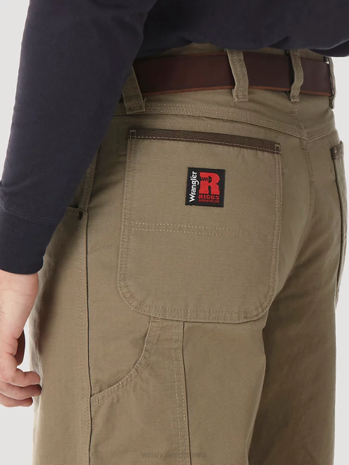 Clothing Bark (3W020BR) Men Wrangler RIGGS Workwear Carpenter Pant 8V2H266
