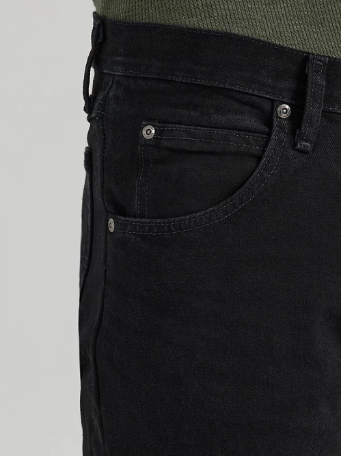 Clothing Black (10ZM100BK) Men Wrangler Authentics Regular Fit Cotton Jean 8V2H147