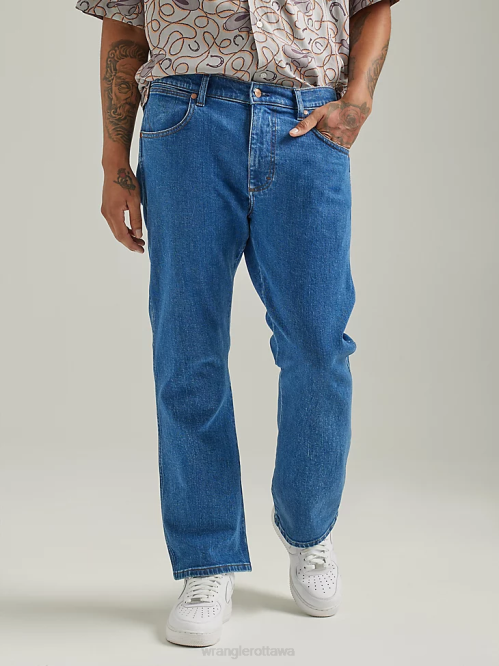 Clothing Black (10ZM100BK) Men Wrangler Authentics Regular Fit Cotton Jean 8V2H147