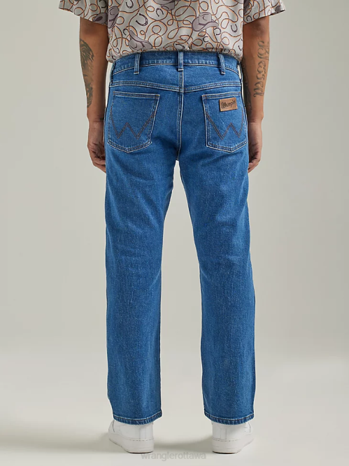 Clothing Black (10ZM100BK) Men Wrangler Authentics Regular Fit Cotton Jean 8V2H147