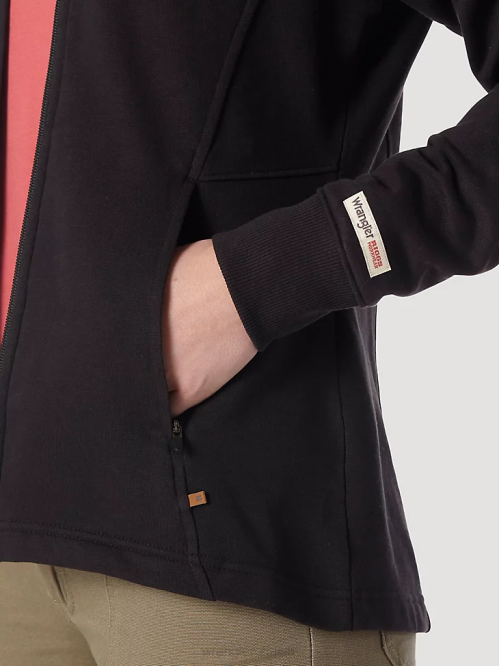Clothing Black (3WF18BK) Women Wrangler RIGGS Workwear Work Jacket 8V2H867