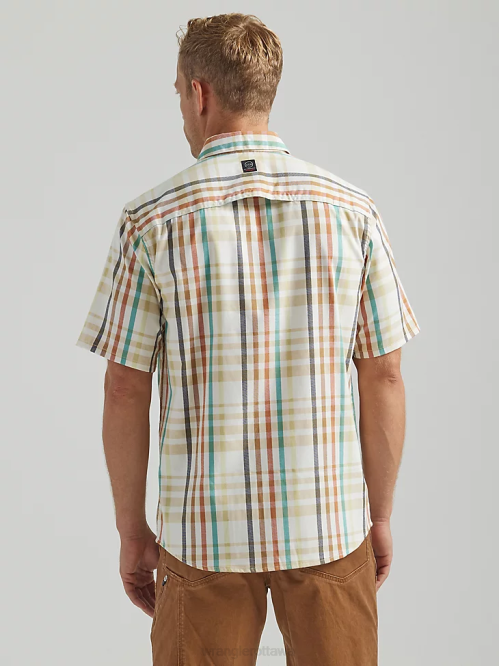 Clothing Carolina Beach (112331234) Men Wrangler ATG By Horizon Plaid Shirt 8V2H296