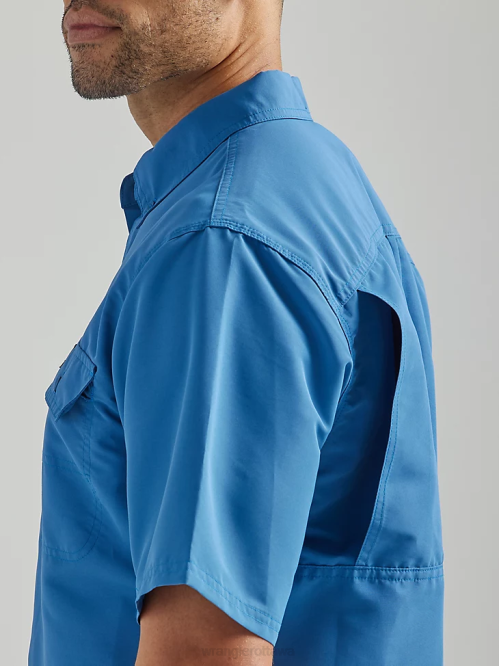 Clothing Dark Blue (112325419) Men Wrangler RIGGS Workwear Lightweight Work Shirt 8V2H347