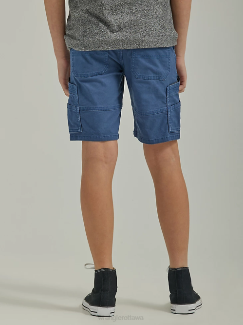 Clothing Darker Denim (112335586) Boys Wrangler Gamer Cargo Short (Husky) 8V2H989