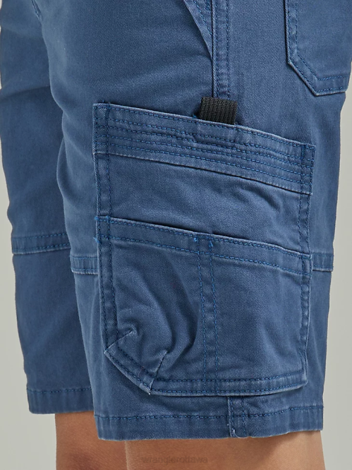 Clothing Darker Denim (112335586) Boys Wrangler Gamer Cargo Short (Husky) 8V2H989