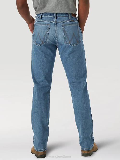 Clothing Drake (MGW88DK) Men Wrangler Slim Straight Jean 8V2H179