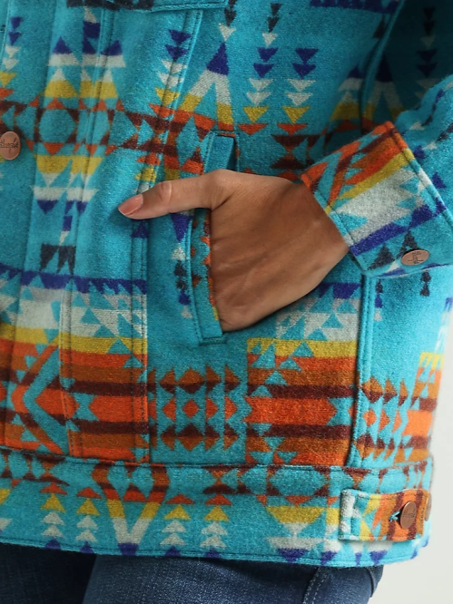 Clothing Golden Khaki (112318477) Women Wrangler RIGGS Tough Layers Sherpa Lined Canvas Jacket 8V2H863