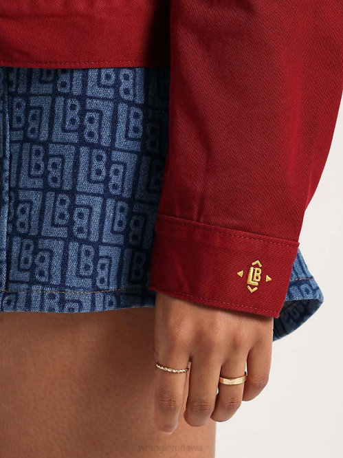 Clothing Golden Khaki (112318477) Women Wrangler RIGGS Tough Layers Sherpa Lined Canvas Jacket 8V2H863