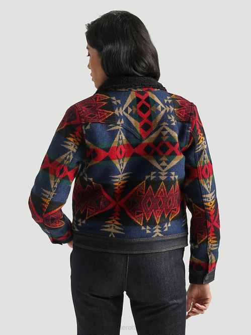 Clothing Golden Khaki (112318477) Women Wrangler RIGGS Tough Layers Sherpa Lined Canvas Jacket 8V2H863