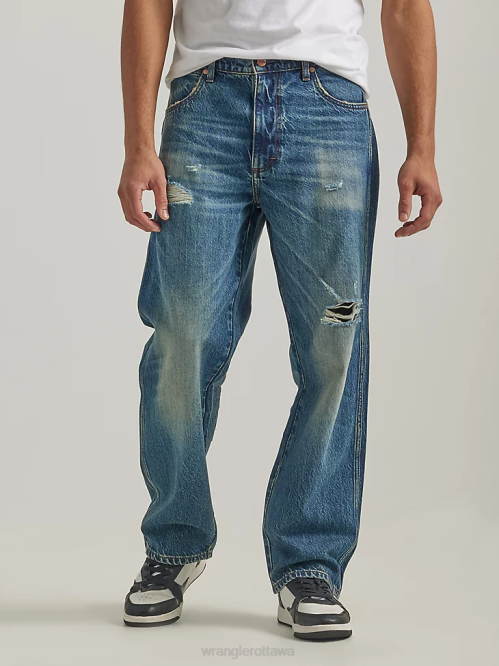 Clothing Odessa (112332242) Men Wrangler Destructed Loose Fit Jean 8V2H143