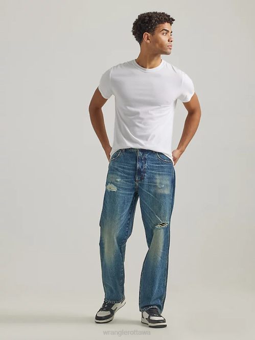 Clothing Odessa (112332242) Men Wrangler Destructed Loose Fit Jean 8V2H143