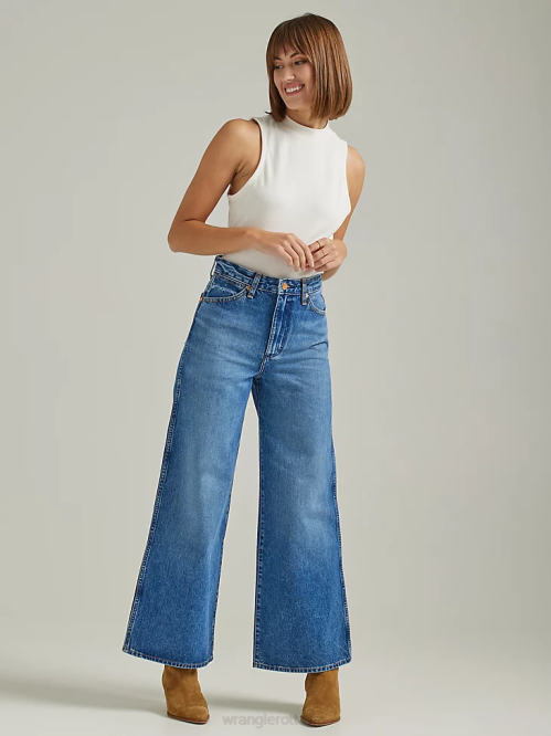 Clothing Preloved (112334587) Women Wrangler Worldwide 661 High Rise Wide Leg Jean 8V2H771