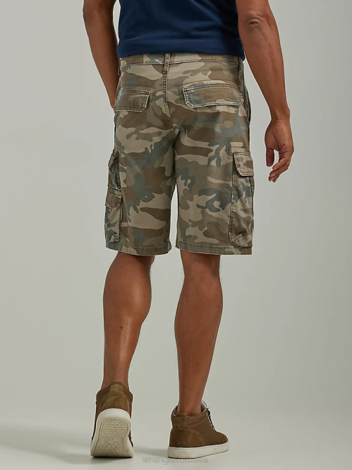 Clothing Shadow Brown Camo (112336366) Men Wrangler Five Star Premium Stacked Cargo Short 8V2H533