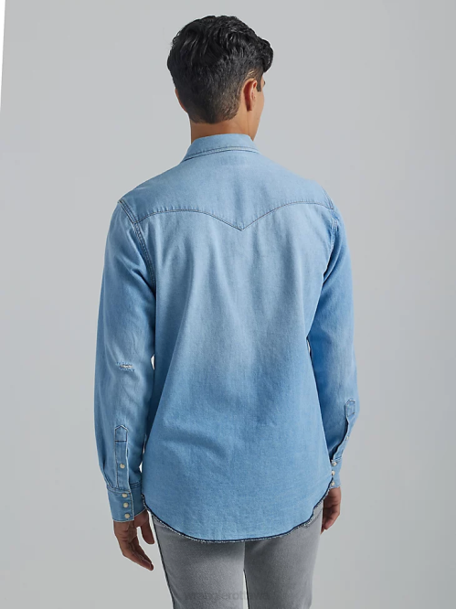Clothing Sunfade (112335476) Men Wrangler Heritage Workshirt 8V2H475