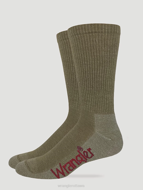 Wrangler Accessories Beige (112351578) Men Merino Wool Crew Socks 8V2H698