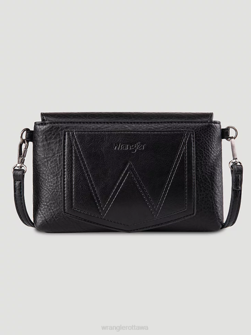 Wrangler Accessories Black (112351720) Women Fringe Turquoise Cross Body 8V2H909