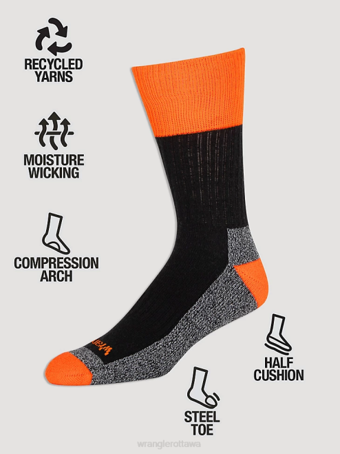 Wrangler Accessories Matte Black (112322605) Men ATG Leather Stretch Belt 8V2H714