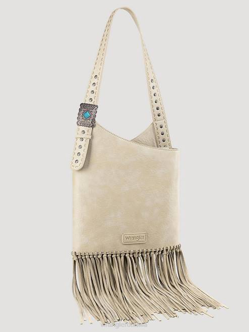 Wrangler Accessories Tan (112351719) Women Fringe Studded Cross Body 8V2H911