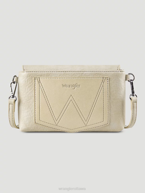 Wrangler Accessories Tan (112351730) Women Fringe Turquoise Cross Body 8V2H908