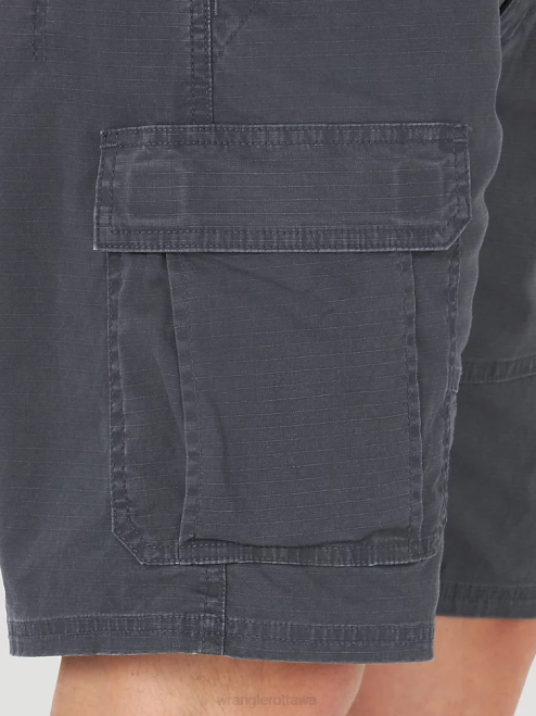 Wrangler Clothing Anthracite (10ZM6ACAH) Men Authentics Stretch Cargo Short 8V2H559