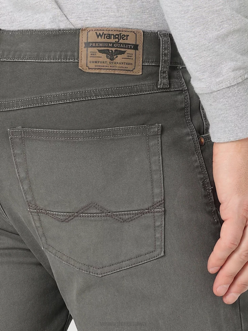 Wrangler Clothing Anthracite (112325353) Men Free To Stretch Straight Fit Jean 8V2H154