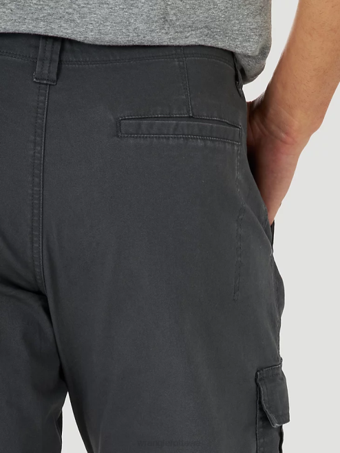 Wrangler Clothing Anthricite (70ABWAH) Men Five Star Premium Relaxed Fit Flex Cargo Pant 8V2H222