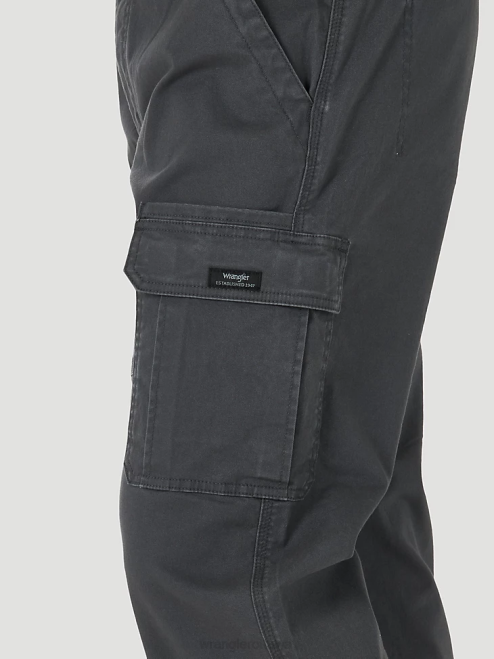 Wrangler Clothing Anthricite (70ABWAH) Men Five Star Premium Relaxed Fit Flex Cargo Pant 8V2H222