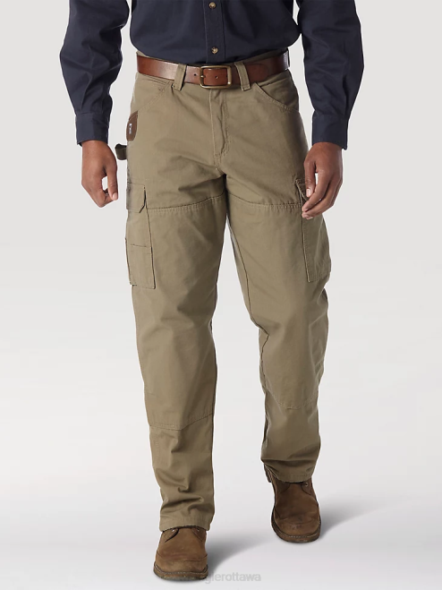 Wrangler Clothing Bark (3W065BR) Men RIGGS WORKWEAR Lined Ripstop Ranger Pant 8V2H655