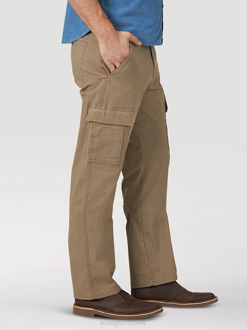 Wrangler Clothing Barley (70ABWBY) Men Five Star Premium Relaxed Fit Flex Cargo Pant 8V2H223