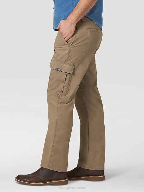 Wrangler Clothing Barley (70ABWBY) Men Five Star Premium Relaxed Fit Flex Cargo Pant 8V2H223