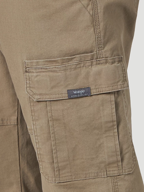 Wrangler Clothing Barley (70ABWBY) Men Five Star Premium Relaxed Fit Flex Cargo Pant 8V2H223
