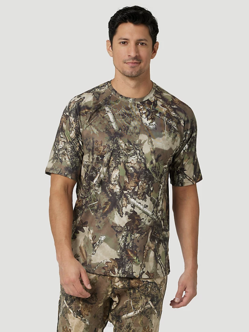 Wrangler Clothing Bering Sea (NSB92BR) Men ATG Western Shirt 8V2H642
