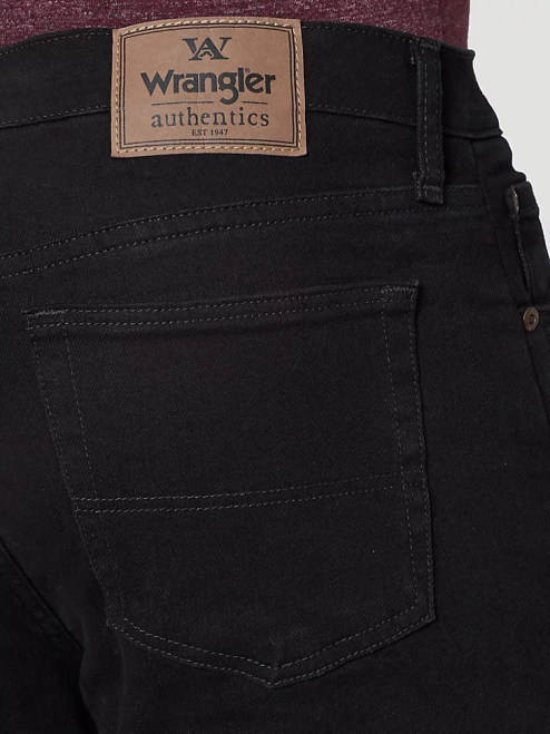 Wrangler Clothing Black (10ZM100FB) Men Authentics Regular Fit Flex Jean 8V2H129