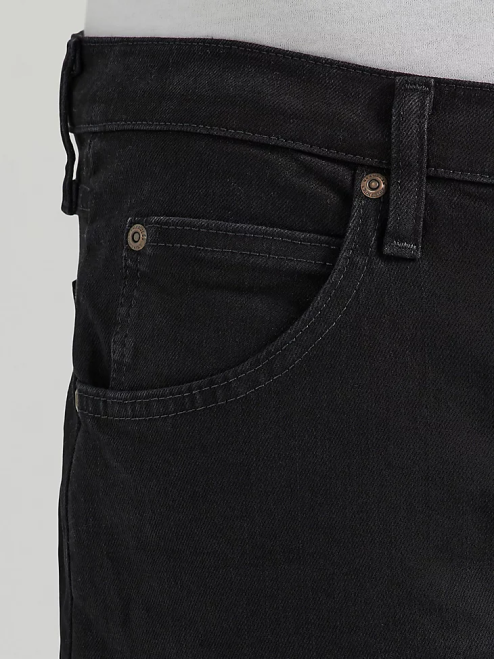 Wrangler Clothing Black (10ZM200FB) Men Authentics Relaxed Fit Flex Jean 8V2H101