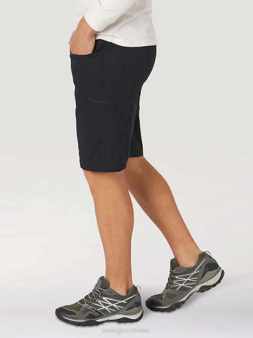 Wrangler Clothing Black (10ZM980BL) Men Authentics Comfort Waist Cargo Short 8V2H571