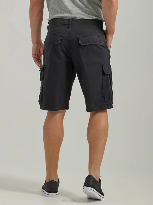 Wrangler Clothing Black (112336360) Men Five Star Premium Stacked Cargo Short 8V2H528
