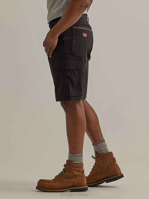 Wrangler Clothing Black (112337765) Men Workwear Ranger Cargo Short 8V2H599