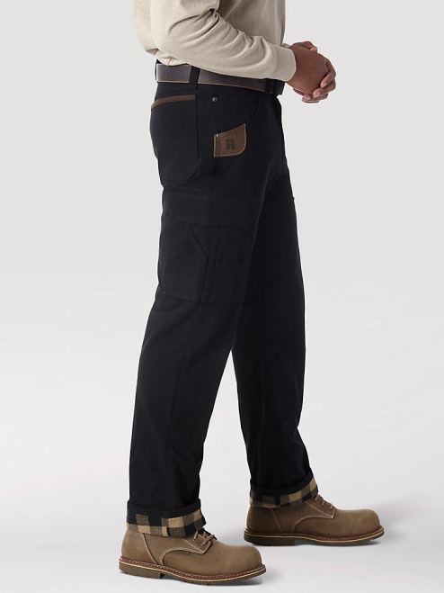 Wrangler Clothing Black (3W065BL) Men RIGGS WORKWEAR Lined Ripstop Ranger Pant 8V2H679