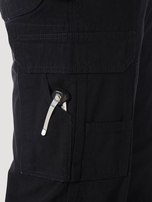 Wrangler Clothing Black (3W065BL) Men RIGGS WORKWEAR Lined Ripstop Ranger Pant 8V2H679