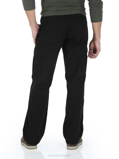 Wrangler Clothing Black (70LEWBL) Men Legacy Cargo Twill Pant 8V2H248
