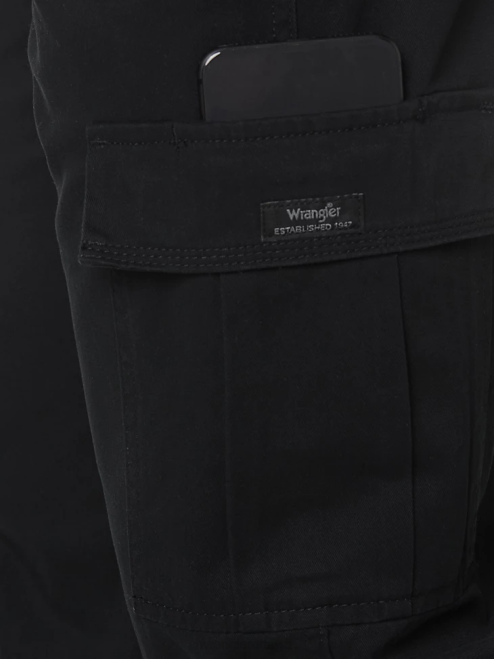 Wrangler Clothing Black (70LEWBL) Men Legacy Cargo Twill Pant 8V2H248