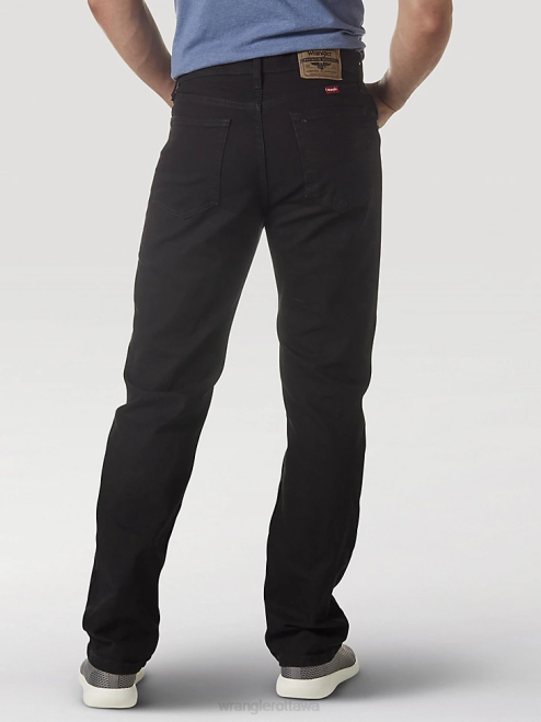 Wrangler Clothing Black (96CFVCB) Men Five Star Premium Performance Series Regular Fit Jean 8V2H72