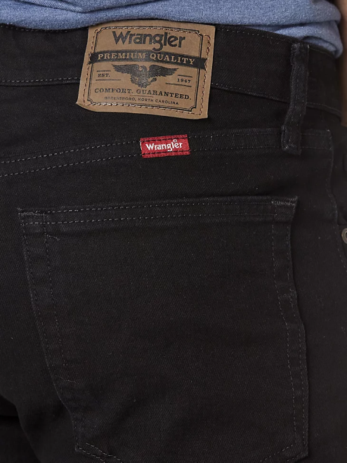 Wrangler Clothing Black (96CFVCB) Men Five Star Premium Performance Series Regular Fit Jean 8V2H72