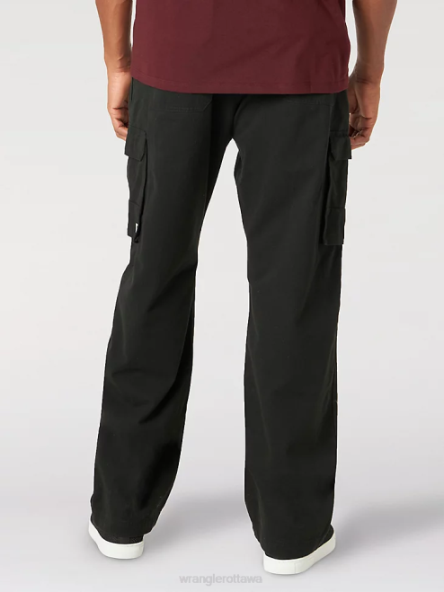 Wrangler Clothing Black (MGW90BK) Men Cargo Pant 8V2H217