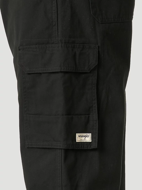 Wrangler Clothing Black (MGW90BK) Men Cargo Pant 8V2H217