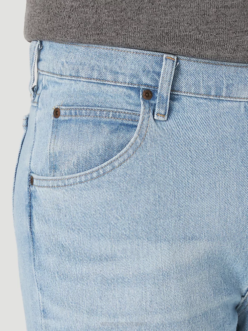 Wrangler Clothing Bleached Indigo (96FXVBI) Men Five Star Premium Denim Flex For Comfort Regular Fit Jean 8V2H137