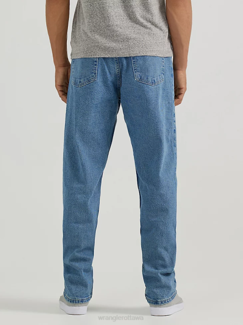 Wrangler Clothing Bleached Tint (97FXVBT) Men Five Star Premium Denim Flex for Comfort Relaxed Fit Jean 8V2H85
