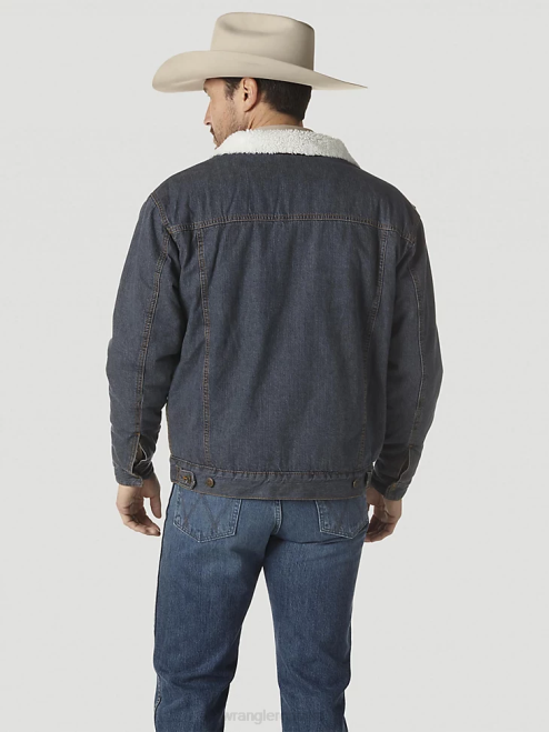 Wrangler Clothing Blue (112335451) Men Heritage Anti-Fit Jacket 8V2H616