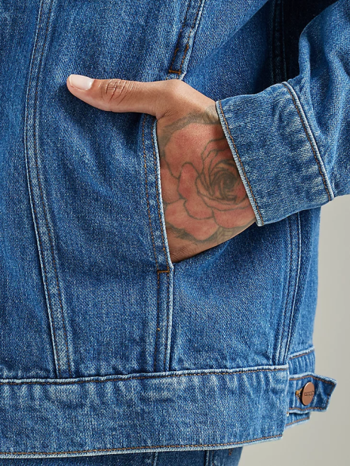 Wrangler Clothing Blue (112335451) Men Heritage Anti-Fit Jacket 8V2H616